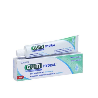 ХИДРАЛ ОВЛАЖНЯВАЩА ПАСТА  ЗА ЗЪБИ 75 мл. / GUM HYDRAL DRY MOUTH RELIEF TOOTHPASTE