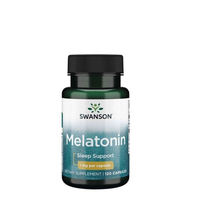 СУОНСЪН МЕЛАТОНИН капсули 1 мг. 120 броя / SWANSON PREMIUM MELATONIN