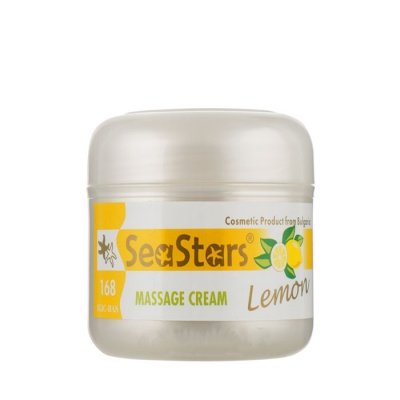 МАСАЖЕН КРЕМ ЛИМОН СИЙСТАРС 200 мл. / SEASTARS MASSAGE CREAM LEMON