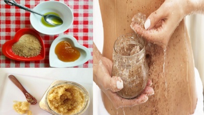 Домашен ексфолиант за суха кожа