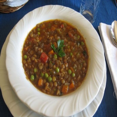 Арабска яхния с леща