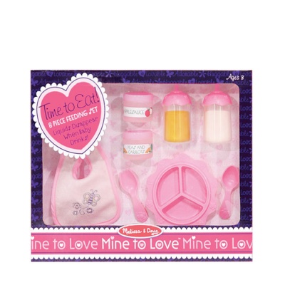 БЕБЕШКИ КОМПЛЕКТ ЗА ХРАНЕНЕ - MINE TO LOVE МЕЛИСА ЕНД ДЪГ 14888 / MELISSA & DOUG PIECE FEEDING SET MINE TO LOVE 14888