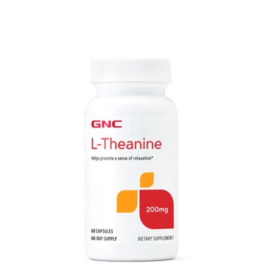 L-ТЕАНИН капсули 200 мг. 60 броя / GNC L-THEANINE