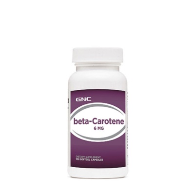 БЕТА КАРОТИН капсули 6 мг. 100 броя / GNC BETA - CAROTENE