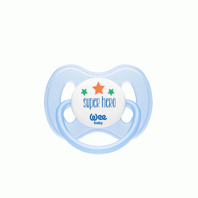  УИ БЕЙБИ ОРТОДОНТСКА ЗАЛЪГАЛКА BUTTERFLY AIR SYSTEM 6-18 месеца 159 / WEE BABY BUTTERFLY ORTHODONTICAL SOOTHER 6 - 18 months 159