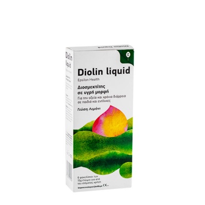 ДИОЛИН течност саше 15 мл. 6 броя / EPSILON HEALTH DIOLIN LIQUID