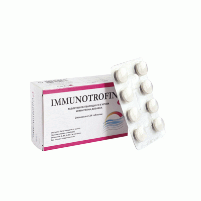 ИММУНОТРОФИНА D диспергиращи таблетки 24 броя / D.M.G.ITALIA IMMUNOTROFINA D 