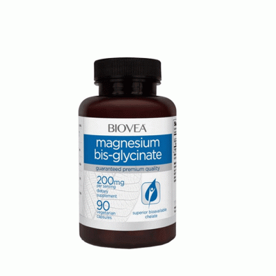 БИОВЕА МАГНЕЗИЕВ БИС-ГЛИЦИНАТ таблетки 200 мг. 90 броя / BIOVEA MAGNESIUM BIS - GLYCINATE
