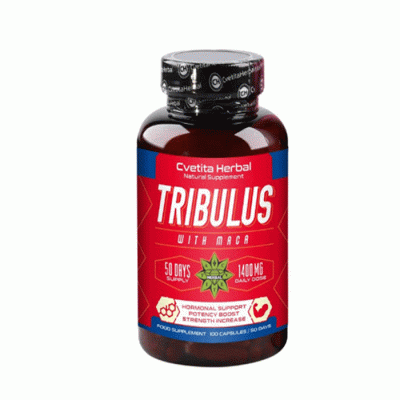 ТРИБУЛУС С МАКА капсули 1400 мг. 100 броя / TRIBULUS & MACA CVETITA HERBAL