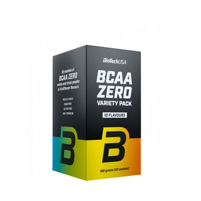 БИОТЕЧ BCAA ZERO VARIETY PACK саше 20 броя / BIOTECH BCAA ZERO VARIETY PACK