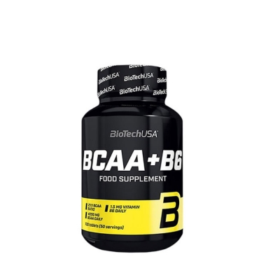 БИОТЕЧ BCAA + ВИТАМИН B6 таблетки 100 броя / BIOTECH BCAA + B6 