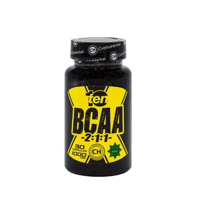 ТЕН BCAA 2:1:1 капсули 1000 мг. 30 броя / CVETITA TEN BCAA 