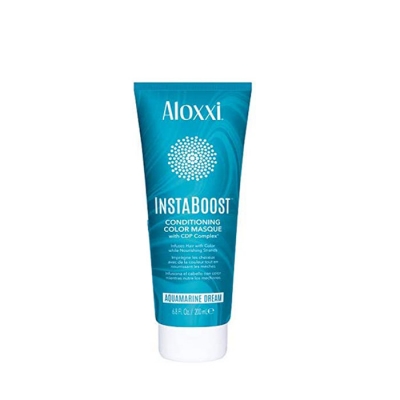 АЛОКСИ ОЦВЕТЯВАЩА МАСКА ЗА КОСА INSTABOOST ПЕТРОЛЕНА 200 мл. / ALOXXI INTERNATIONAL INSTABOOST CONDITIONING COLOR MASQUE AQUAMARINE DREAM