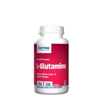 L - ГЛУТАМИН капсули 750 мг. 120 броя / JARROW FORMULAS L - GLUTAMINE