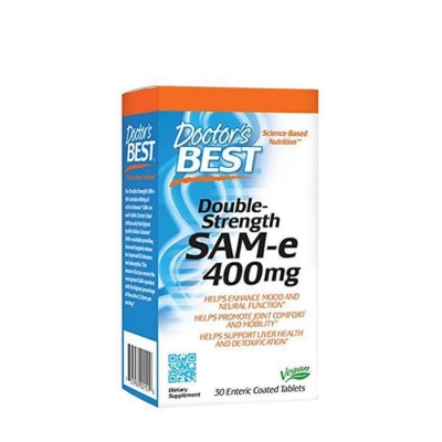 ДОКТОР'С БЕСТ САМ - Е таблетки 400 мг. 30 броя / DOCTOR'S BEST DOUBLE STRENGHT SAM - E 