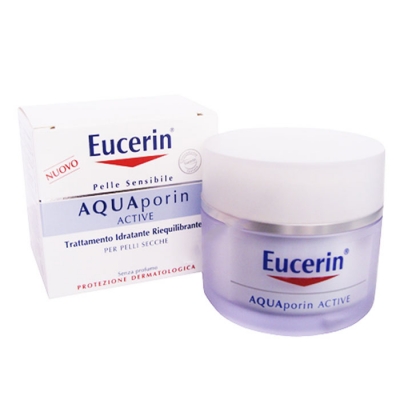 ЕУЦЕРИН - AQUA дневен крем за лице за суха кожа 50 мл. / EUCERIN AQUAPORIN FACE CREAM FOR DRY SKIN