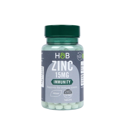 ЦИНК таблетки 15 мг. 240 броя / HOLLAND & BARRETT ZINC 