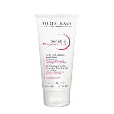 БИОДЕРМА СЕНСИБИО DS+ ГЕЛ 200 мл. / BIODERMA SENSIBIO DS + PURIFYING AND CLEANING GEL