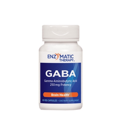 ГАБА капсули 250 мг. 60 броя / ENZYMATIC THERAPY GABA