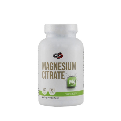 ПЮР НУТРИШЪН МАГНЕЗИЕВ ЦИТРАТ таблетки 100 броя / PURE NUTRITION MAGNESIUM CITRATE