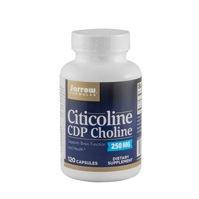 ЦИТИКОЛИН (CDP ХОЛИН) капсули 250 мг. 120 броя / JARROW FORMULAS CITICOLINE CDP CHOLINE