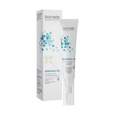 БИОТРЕЙД СЕБОМАКС HR ГЕЛ ПРИ КОСОПАД 26 мл  / BIOTRADE COSMECEUTICALS SEBOMAX HR ANTI-HAIR LOSS GEL