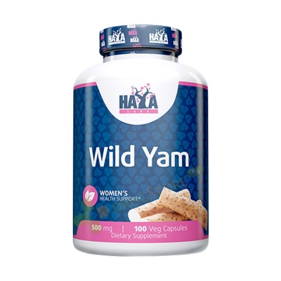 ХАЯ ЛАБС ДИВ ЯМ капсули 500 мг 100 броя / HAYA LABS WILD YAM