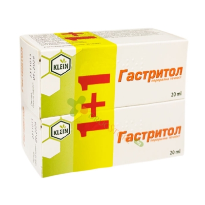 ГАСТРИТОЛ перорална течност 20 мл 1+1 / DHU-ARZNEIMITTEL GASTRITOL oral liquid