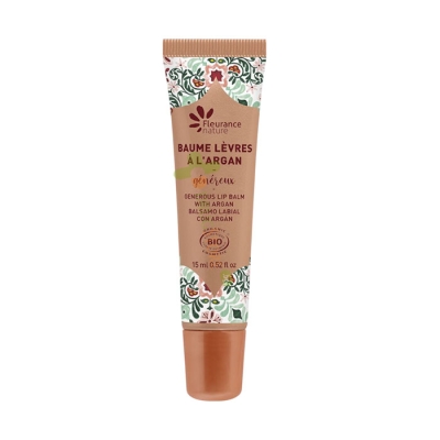 БАЛСАМ ЗА УСТНИ С АРГАН 15 мл / FLEURANCE NATURE LIP BALM WITH ARGAN