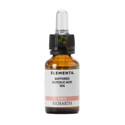 БИОЪРТ ЕЛЕМЕНТА ГЛИКОЛОВА КИСЕЛИНА 10% 15 мл / BIOEARTH ELEMENTA BUFFERED GLYCOLIC ACID 10%