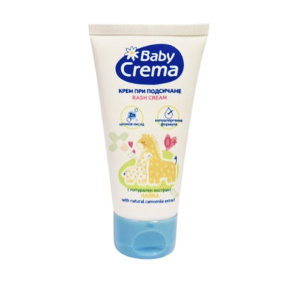 КРЕМ ПРИ ПОДСИЧАНЕ С НАТУРАЛЕН ЕКСТРАКТ ЛАЙКА 50 мл / AGIVA BABY CREMA  RASH CREAM WITH CHAMOMILE EXTRACT