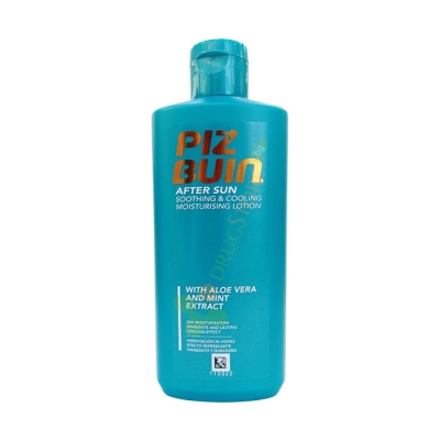 ПИЗ БУИН AFTER SUN ХИДРАТИРАЩ ЛОСИОН ЗА СЛЕД СЛЪНЦЕ 200 мл / PIZ BUIN AFTER SUN SOOTHING & COOLING MOISTURISING LOTION 