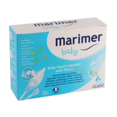 МАРИМЕР БЕБЕШКИ АСПИРАТОР ЗА НОС 1 броя / GILBERT LABORATORIES MARIMER BABY NASAL ASPIRATOR