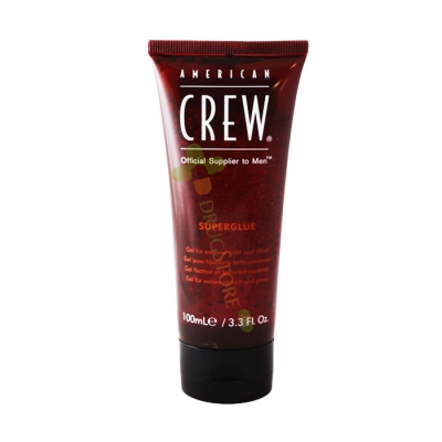 ГЕЛ ЗА СИЛНА ФИКСАЦИЯ SUPERGLUE АМЕРИКАН КРЮ 100 мл / AMERICAN CREW SUPERGLUE GEL FOR EXTREME HOLD AND SHINE