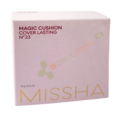 МИША MAGIC CUSHION COVER LASTING ФОН ДЬО ТЕН №23 15 г / MISSHA MAGIC CUSHION COVER LASTING №23
