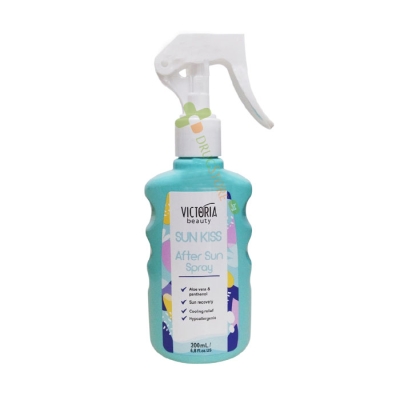 СПРЕЙ ЗА СЛЕД СЛЪНЦЕ ЗА ЛИЦЕ И ТЯЛО 200 мл / VICTORIA BEAUTY SUN KISS AFTER SUN SPRAY