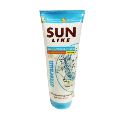 СЪН ХИДРАТИРАЩ ГЕЛ ЛОСИОН С ХИАЛУРОНОВА КИСЕЛИНА 200 мл / AGIVA SUN LIKE AFTERSUN GEL BODY LOTION WITH HYALURONIC ACID