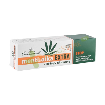 КАНАДЕРМ МЕНТОЛКА ЕКСТРА ОХЛАЖДАЩ ГЕЛ 150 мл / CANNADERM MENTHOLKA EXTRA COOLING GEL