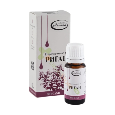 ЧИСТО 100 % МАСЛО ОТ РИГАН РИВАНА 10 мл / RIVANA 100 % ESSENTIAL OREGANO OIL