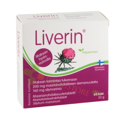 ЛИВЕРИН таблетки 60 броя / HANKINTATUKKU OY LIVERIN