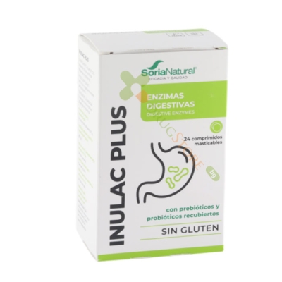 СОРИА НАТУРАЛ ИНУЛАК ПЛЮС дъвчащи таблетки 24 броя / SORIA NATURAL INULAC PLUS
