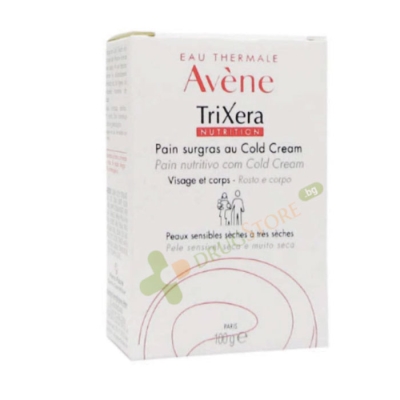 АВЕН ТРИКСЕРА СВРЪХОБОГАТЕН САПУН С КОЛД КРЕМ 100 г / AVENE TRIXERA COLD CREAM ULTRA-RICH CLEANSING SOAP 