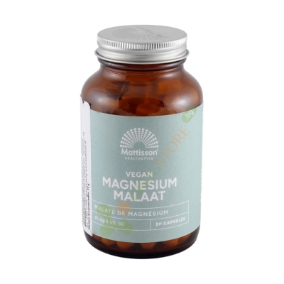 МАТИСЪН МАГНЕЗИЙ МАЛАТ капсули 90 броя / MATTISSON HEALTHSTYLE MAGNESIUM MALAAT