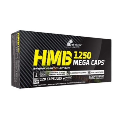 HMB МЕГА КАПС капсули 1250 мг 120 броя / OLIMP SPORT NUTRITION HMB MEGA CAPS