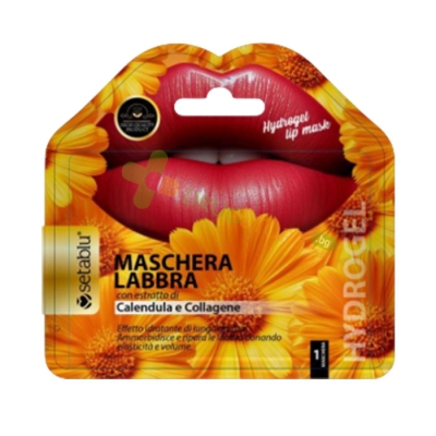 СЕТАБЛУ ХИДРОГЕЛНА МАСКА ЗА УСТНИ С НЕВЕН И КОЛАГЕН / SETABLU HYDROGEL LIPS MASK WITH CALENDULA AND COLLAGEN