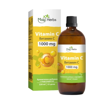 МАГХЕРБС ТЕЧЕН ВИТАМИН C сироп 220 мл / MAGHERBS LIQUID VITAMIN C syrup