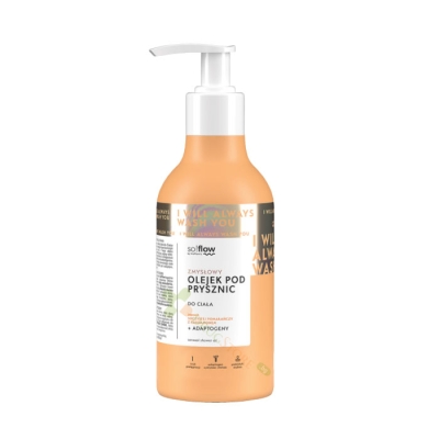 ДУШ МАСЛО С ПОРТОКАЛ И КАРДАМОН 400 мл / SO! FLOW SHOWER OIL SCENT OF ORANGE WITH CARDAMOM