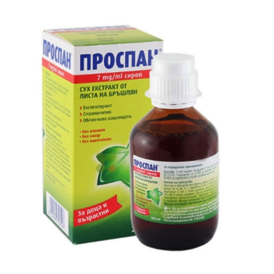 ПРОСПАН сироп 100 мл / ENGELHARD ARZNEIMITEL PROSPAN syrup 100 ml.