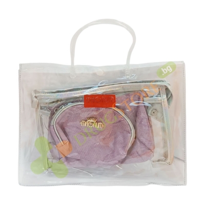 МАГНУМ КОМПЛЕКТ КОЗМЕТИЧНИ НЕСЕСЕРИ 3 в 1 673 / SOLINGEN MAGNUM COSMETIC TOILETRY BAGS 3 IN 1 673