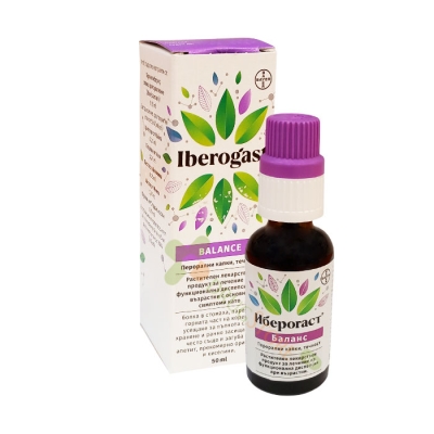 ИБЕРОГАСТ БАЛАНС перорални капки, течност 50 мл / BAYER IBEROGAST BALANCE oral drops, liquid